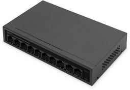 Digitus DN-95354 - Netwerk switch - 10x 100Mbps PoE+ 60W - CCTV functie