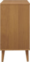 vidaXL - Dressoir - MOLDE - 76,5x40x80 - cm - massief - grenenhout - bruin