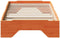 vidaXL - Bedframe - zonder - matras - stapelbaar - wasbruin - 75x190 - cm - hout