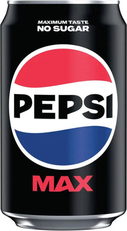 Frisdrank Pepsi Cola Max blikje 0.33l - 24 stuks