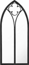 vidaXL - Spiegel - 100x45 - cm - ijzer - zwart