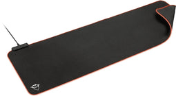 Trust GXT 764 Glide-Flex XXL RGB - Muismat - RGB-verlichting en antislipbasis - Zwart