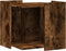 vidaXL - Kattenbakkast - 53x53x51 - cm - bewerkt - hout - gerookt - eikenkleurig