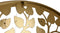 Wanddecoratie Home ESPRIT Zwart Gouden Boeddha Orientaals 100 x 1 x 100 cm (2 Stuks)
