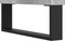vidaXL - Schoenenkast - 60x35x105 - cm - bewerkt - hout - betongrijs