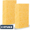 Spons 2 stuks - 16 x 9 x 3,5 cm - Schoonmaaksponzen Pasper