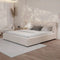 Juskys Salerno - Gestoffeerd Bed - Corduroy - 180x200cm - Beige