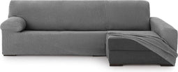 Hoes voor chaise longue met lange armleuning rechts Eysa THOR Donker grijs 170 x 110 x 310 cm