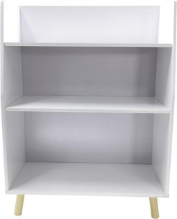 Wandkast vakkenkast Pukkie open boekenkast wit