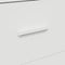 vidaXL - Dressoir - Wit - 38x34,5x75 - cm - Gelaagd - Hout