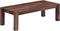 vidaXL - Salontafel - 110x50x35 - cm - massief - hout - grijs