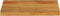 vidaXL - Tafelblad - met - natuurlijke - rand - 50x30x2,5 - cm - massief - mangohout