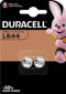 Duracell LR44 - Alkalinebatterij - Duralock Power Preserve - (2 stuks)