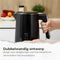 MPM Stille Waterkoker - Temperatuurregeling - Digitale Temperatuurweergave - 1,7 Liter - Dubbelwandig - 2200W - Zwart