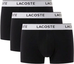 Lacoste heren 3P boxers - stretchkatoen - zwart (3-pack)