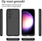 iMoshion Hoesje Geschikt voor Samsung Galaxy S24 Hoesje - Ruimte voor 2 pasjes - iMoshion Backcover met pasjeshouder - Zwart
