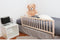 NIDALYS - Bedhek van natuurlijk hout 90 cm - BS-norm