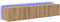 vidaXL - TV - Wandmeubels - met - LED-verlichting - 2 - stuks - Artisan - Eiken - 80x35x31 - cm