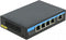 Delock Gigabit Ethernet Switch - 4x PoE 802.3af - 1x RJ45 Uplink - 60W totaal - 1 Gbps - 130x87x28mm