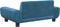 vidaXL Kinderbank 70x45x33 cm fluweel blauw