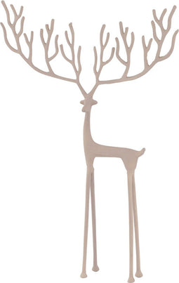 PTMD Deco Object Canaan - 51x9x69 cm - Aluminium - Taupe