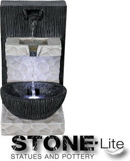 stonE'lite - Fontein texas l19,5b17,5h35,5 cm Stone-Lite