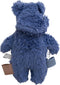 Snoozebaby Organisch Knuffel Nijlpaard Hally Hippo Blue Nights - 22 cm