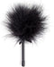 Secret Play Black Marabou Duster