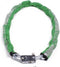 GAD Kettingslot - gehard staal - SuperSafe cilinder - 110 cm - groen