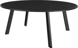 WOOOD Fer Bijzettafel - Metaal - Zwart - 40xØ70