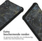 iMoshion Hoesje Geschikt voor Samsung Galaxy A52 (4G) / A52s / A52 (5G) Hoesje Met Koord - iMoshion Design Hoesje met Koord - Zwart / Black Marble