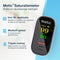 Metic Saturatiemeter - Zuurstofmeter Vinger - Nederlandstalige App - Medisch Getest - OLED Scherm