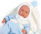 Llorens soft body babypop Lalo met geluid deken en speen 42 cm