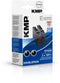 KMP E107D - Inktcartridge - Inkt op pigmentbasis - Zwart (2 stuks)