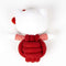 Hondenspeelgoed Hello Kitty Rood Polyester Katoen