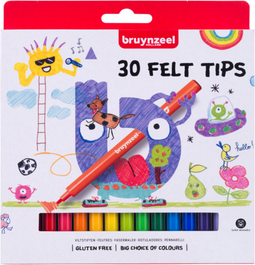 Bruynzeel 30 felt tips 60121230