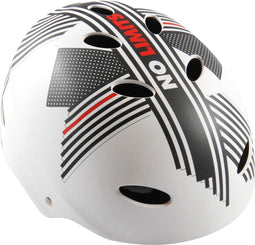 Volare Kinderhelm - Unisex - wit/zwart/rood