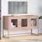 vidaXL - Tv-meubel - 100,5x39x60,5 - cm - koudgewalst - staal - roze