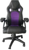 Bureaustoel Junior kinderen - gamestoel - racing gaming stijl - zwart paars