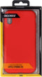 Accezz iPhone XR - Liquid Silicone Backcover - Schokabsorberend - Rood