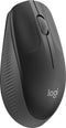 Logitech M190 - Draadloze muis - Ergonomisch ontwerp - Zwart
