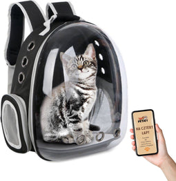 Transparante kattenrugzak - Transporter - 44 x 28 x 35 cm
