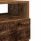vidaXL - Nachtkastje - met - 2 - lades - 40x33x60 - cm - oud - houtkleurig