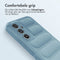 imoshion Hoesje - Geschikt voor Samsung Galaxy A54 (5G) - EasyGrip Backcover - Lichtblauw
