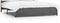 vidaXL - Bedframe - massief - hout - grijs - 140x190 - cm