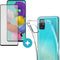 iMoshion Hoesje met screenprotector Geschikt voor Samsung Galaxy A51 Hoesje met screenprotector - iMoshion Anti-Shock Backcover + Premium - Transparant