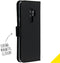 Accezz Galaxy S9 Plus - Flip Cover - Krasbestendig Schokbestendig - Zwart