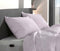 Zohome Kussensloop Lino - Kussenhoes van 60x70 cm - 1 stuk - 100% Katoen - Paars