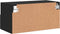 vidaXL - Tv-wandmeubel - 60x30x30 - cm - bewerkt - hout - zwart