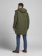 JACK&JONES JORTERRAZZO - Heren Parka - Met capuchon en klepzakken - Donkergroen - Maat S